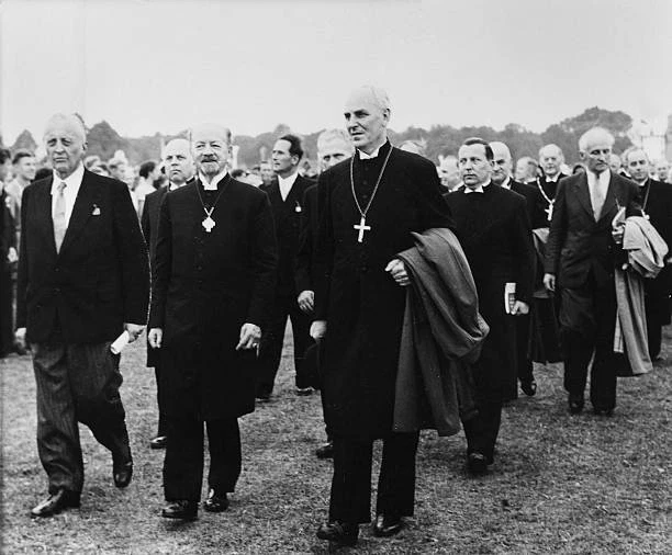 CHURCH PRESIDENT REINHOLD von Thadden Trieglaff, Dibeli 1953