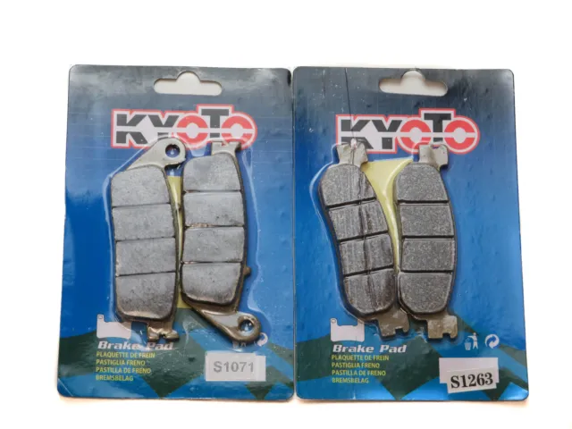Kyoto Brake Pads Front & Rear For Yamaha YP 250 R X-MAX (ABS) 2011-2016