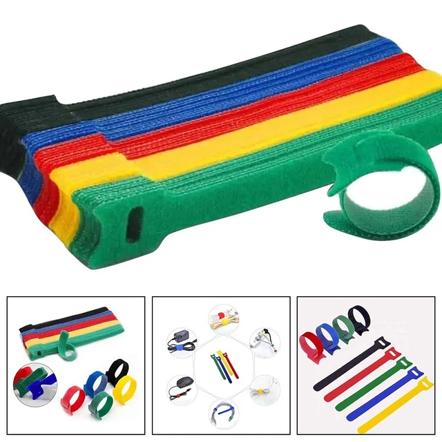 Brandneu Kabelbinder Abnehmbar Breite Anwendung Nylon Kabelbinder T Geformt