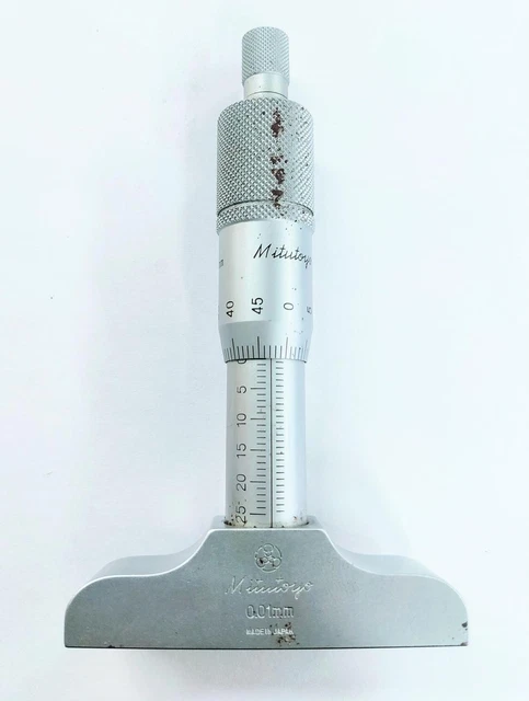 Mitutoyo For Depth Measurement Micrometer Mitutoyo For Depth Measurement Micrometer