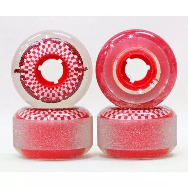 Clout Cruisers 57mm 80a Smoke/Red Cadillac Skateboards Wheels 4 pack