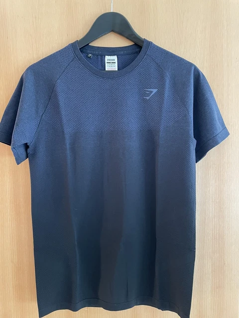 MENS GYMSHARK T-SHIRT VITAL OMBRE SEAMLESS (Medium) - Main Image