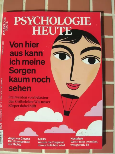 PSYCHOLOGIE Heute Februar 2024 und Psychologie Heute Compact 74/2023