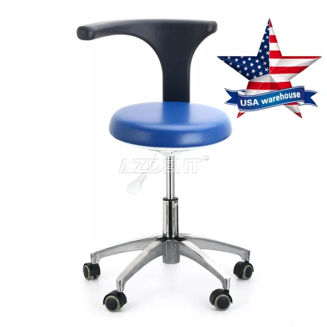 Dental Lab Unit Simple Portable Folding Chair /Doctor Adjustable Assistant Stool 3