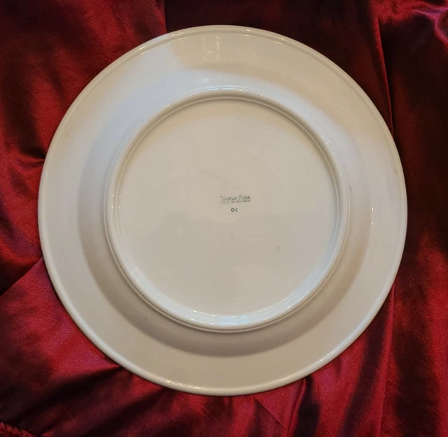 Union Pacific Railroad Winged Streamliner, Scammell's Trenton China 10.75" Plate 3