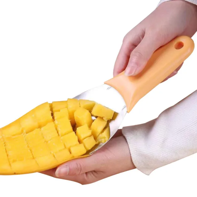 Kiwi Spoon And Cutter Cute Oval Shape Mango Slicer Separator Mango Well Made
