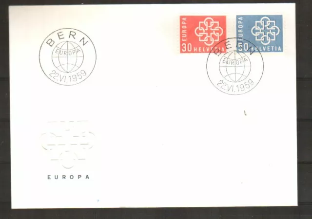 Schweiz FDC  Michelnummer 679 - 680 (europa:32223)