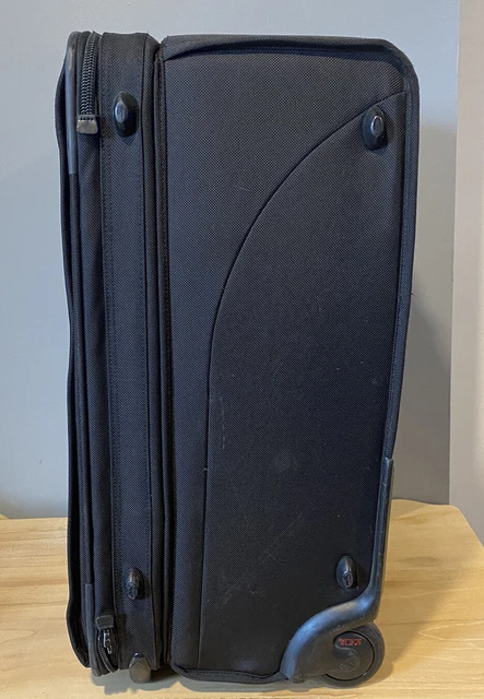 Tumi 22024DH Black Ballistic Nylon Rolling Wheeled 24" Suitcase Luggage Alpha 3