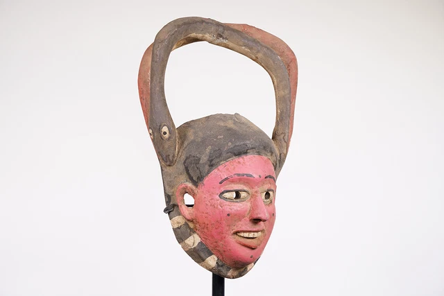 Tiv Kwagh-Hir Festival Mask 16.5" - Nigeria - African Art