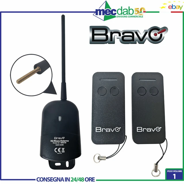 Kit Ricevente 2 Canali 5A + 4 Telecomandi 433MHz - Per Cancelli, Serrande E Luci - Foto 3