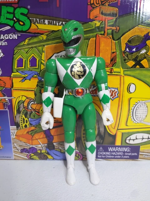 Old Green Ranger GREEN RANGER MIGHTY Morphin Power Rangers 1993 vintage 8