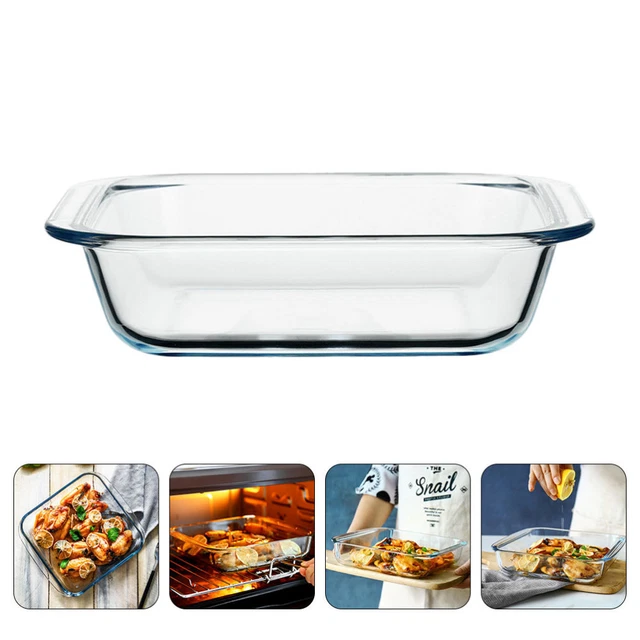 Vaso horneado plato cerámica moldes de hornear rectangulares lasaña sartén cerámica pastel plato