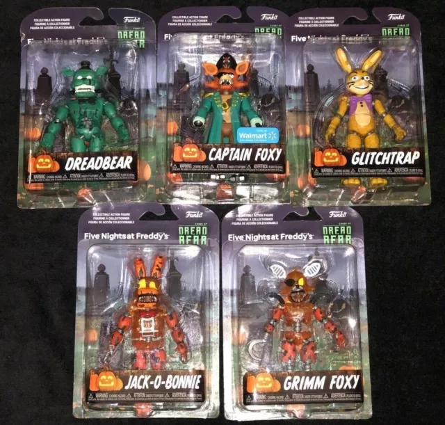 Funko FNAF Five Nights at Freddy's Curse Of Dreadbear Set of 4