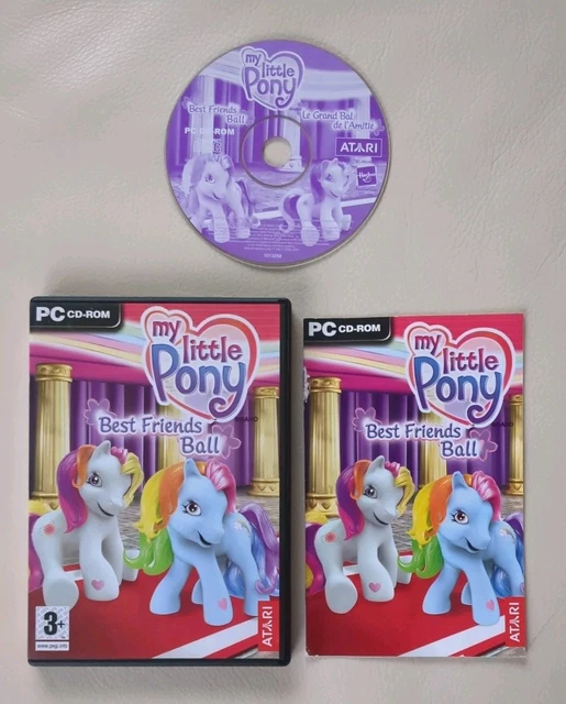 Mlp Cd Rom MY LITTLE PONY Best Friends Ball PC CD ROM Juego Atari Hasbro Windows ...