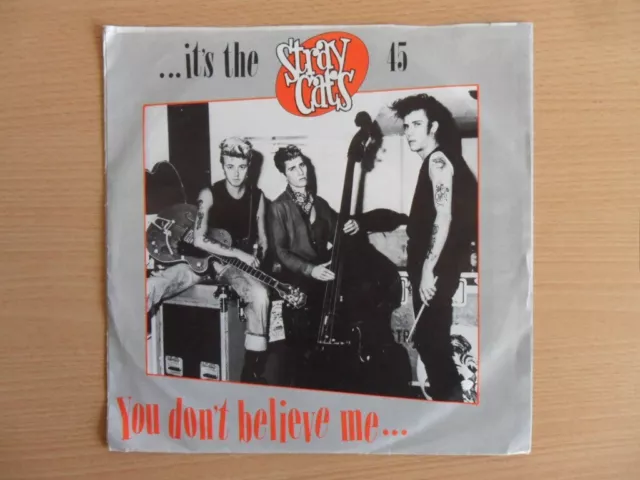 Stray Cats - You Don't Believe Me  (7" Vinyl)