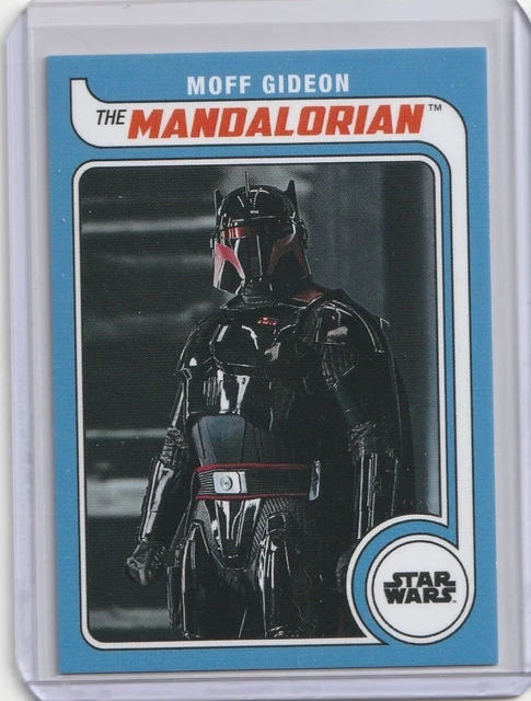 2023 Topps Star Wars Throwback Thursday MOFF GIDEON Card #92 Image Variation SP