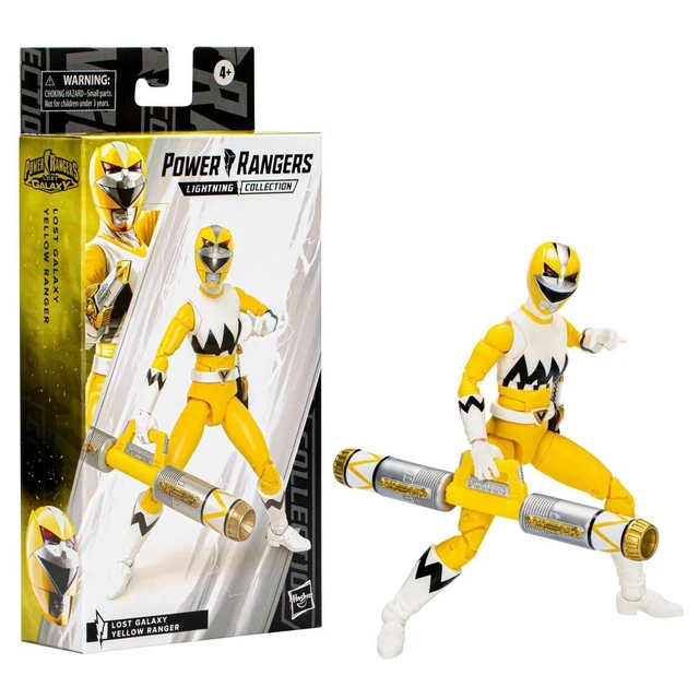 HASBRO POWER RANGERS Lightning Collection Lost Galaxy Yellow Ranger 6 HASBRO POWER RANGERS Lightning Collection Lost Galaxy Yellow Ranger 6