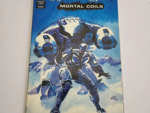 Robocop Mortal Coils #4 (of 4) Dark Horse Comics 1993 VF+/NM B&B GEMINI MAILER