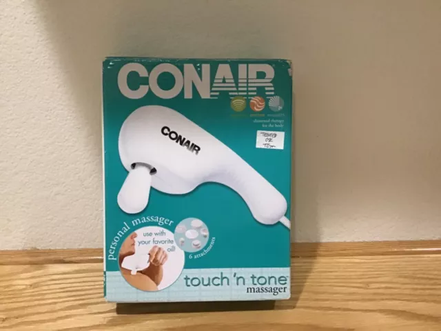Conair Touch 'N Tone Massager With 6 Attachments Model HM11M; Works 2008