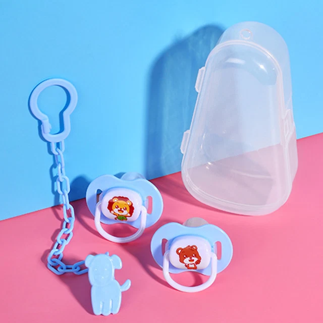 1 juego de chupetes de bebé creativos para niños pequeños chupetes
