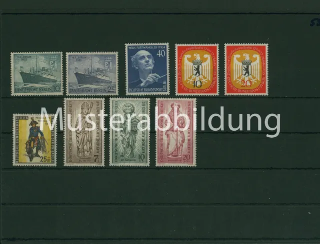 Berlin ** Top-Sammlung 1955/90 kompl. (inkl. C/D-Werte), KW ca. 1270 Euro (3367)