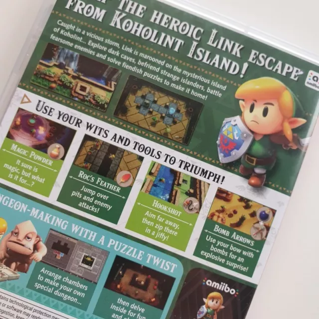 The Legend of Zelda: Link's Awakening Nintendo Switch UK ver. Avec texte en Fran 2