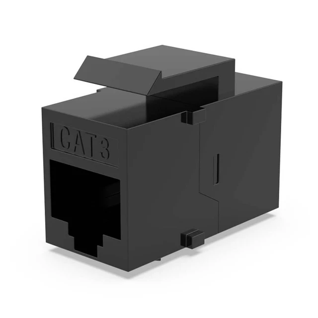 CONNECTORS RJ11 CONNECTOR RJ11 Extender Plug Straight Through Telephone ...