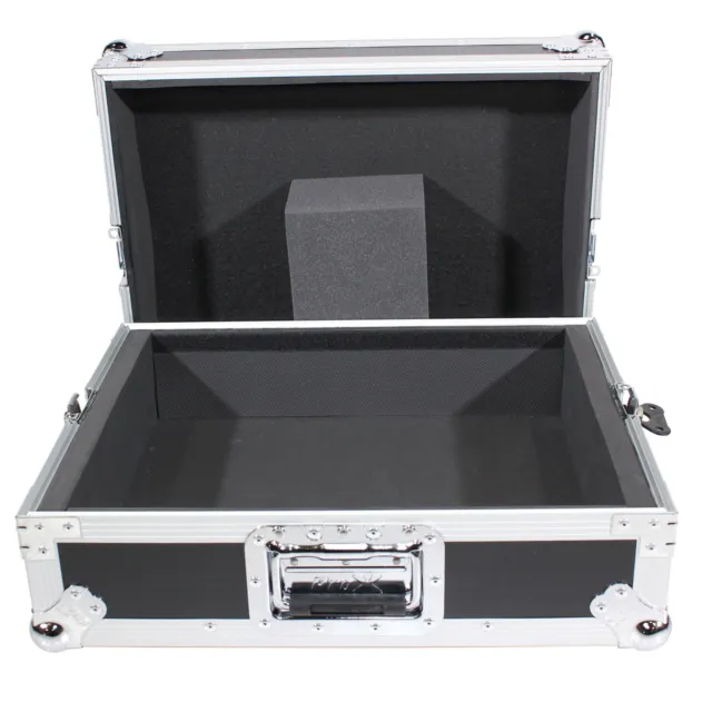 ProX T-TT Case for SL1200-Style Turntable (Silver on Black) 2