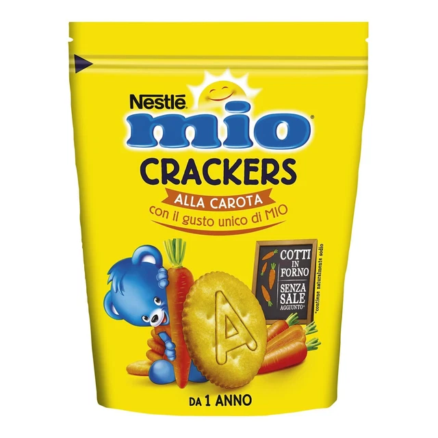Galleta de zanahoria NESTLÉ MIO a partir de 12 meses sabor a zanahoria 6x 100g NUEVO MHD 8/24