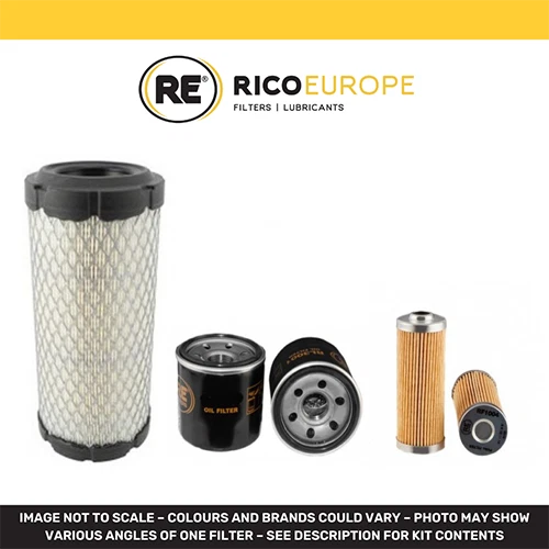 Kit De Filtres (petit) Pour Takeuchi TB 015 - Huile, Air, Carburant - Neuf Sous Emballage