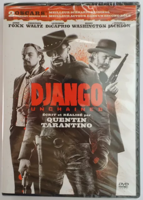 DVD DJANGO UNCHAINED – Jamie Foxx, Leonardo DiCaprio – (VF – zone 2) – NEUF