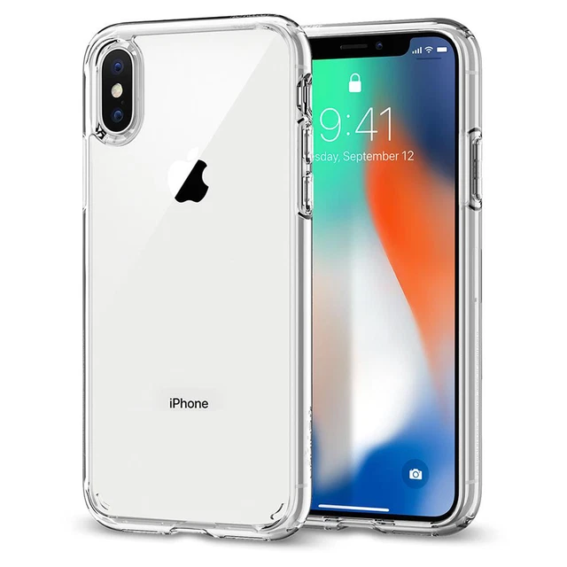 COVER CUSTODIA per PER APPLE  IPHONE X XS MAX XR TRASPARENTE MORBIDA SOTTILE