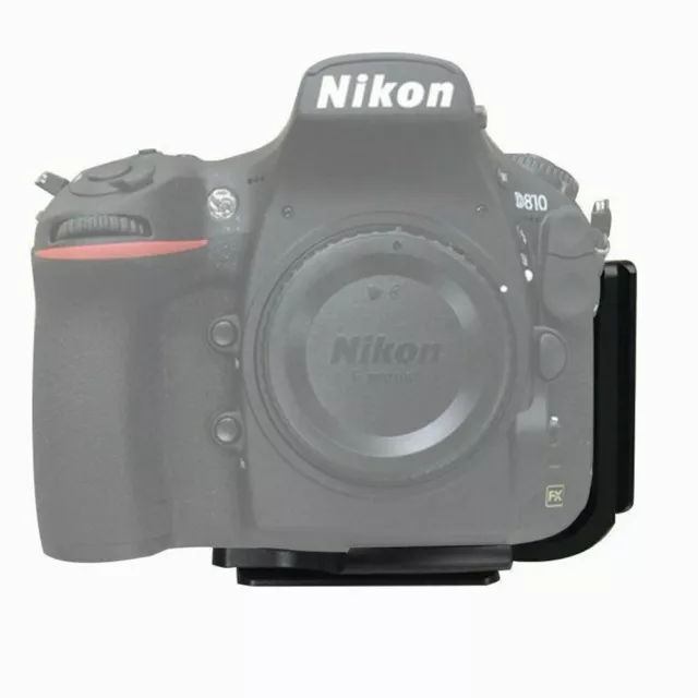 L-Bracket camera Battery Quick Release QR Plate Hand Grips Holder For Nikon D800