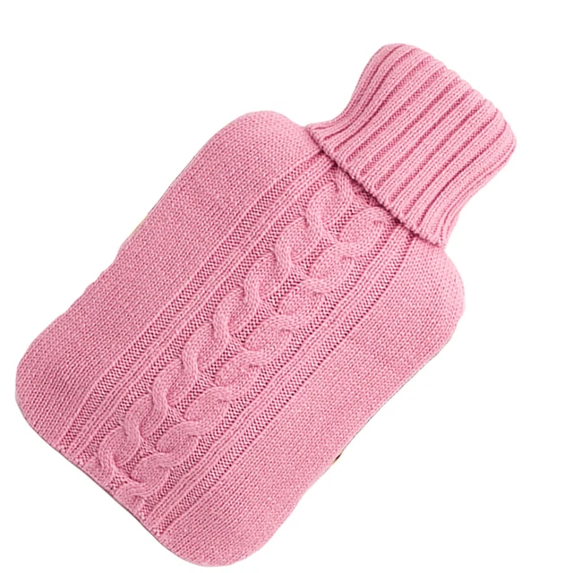 2L Premium Soft Knitted para botella caliente para alivio rápido del dolor y