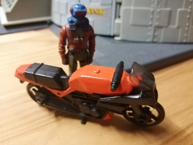 Vtg Kenner M.A.S.K 1985 Rhino Matt Trakker & Bruce Sato & Rocket