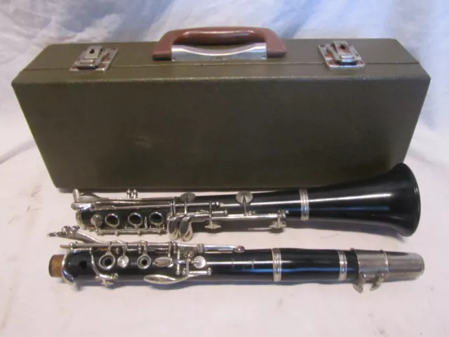 Vintage Boosey & Hawkes London Regent Clarinet With Hard Case