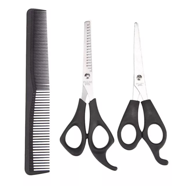 5,5 Zoll Salon Haarschneideschere Scheren Set Friseur Set mit Kamm Neu