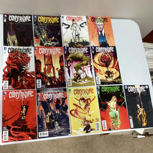 Constantine The Hellblazer #1-13 Complete Set Dc Comics 2015 James Tynion (Ct02)