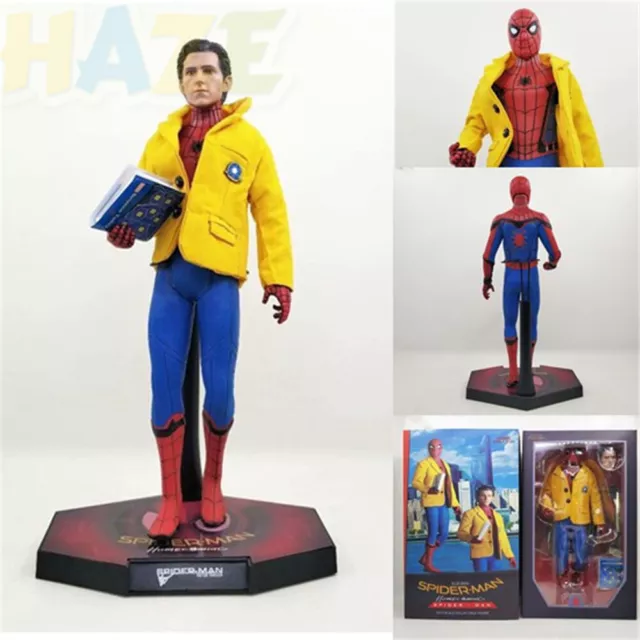 1/6 Avengers Spider-Man: Homecoming Real Cloth Figur Modell Spielzeug im Karton