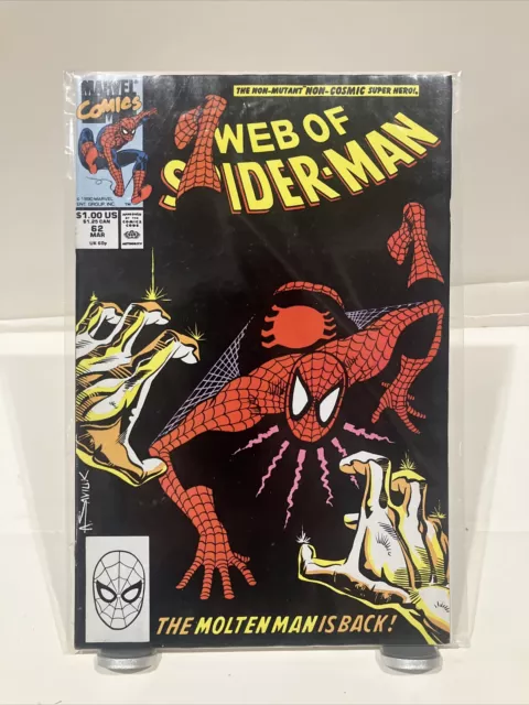 Web Of Spider-Man #62  MARVEL Comics 1990