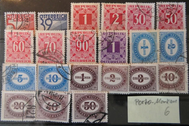 Restsammlung Österreich, Kaiserreich bis Zweite Republik 7