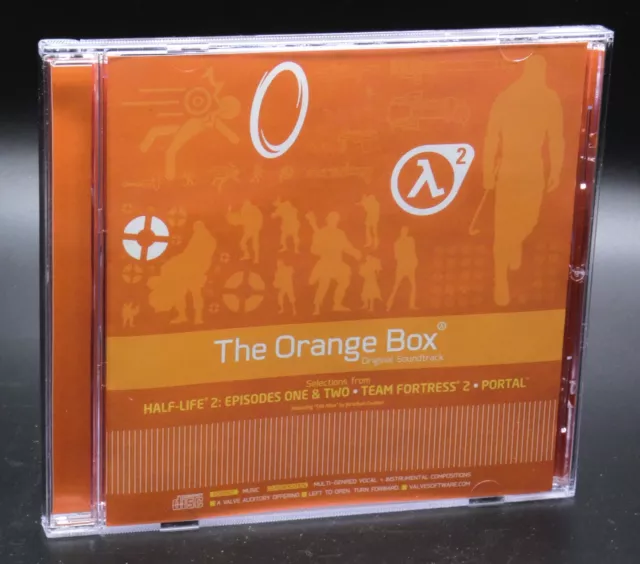 THE ORANGE BOX Soundtrack CD from Half Life Eps 1 & 2, Team Fortress 2, & Portal