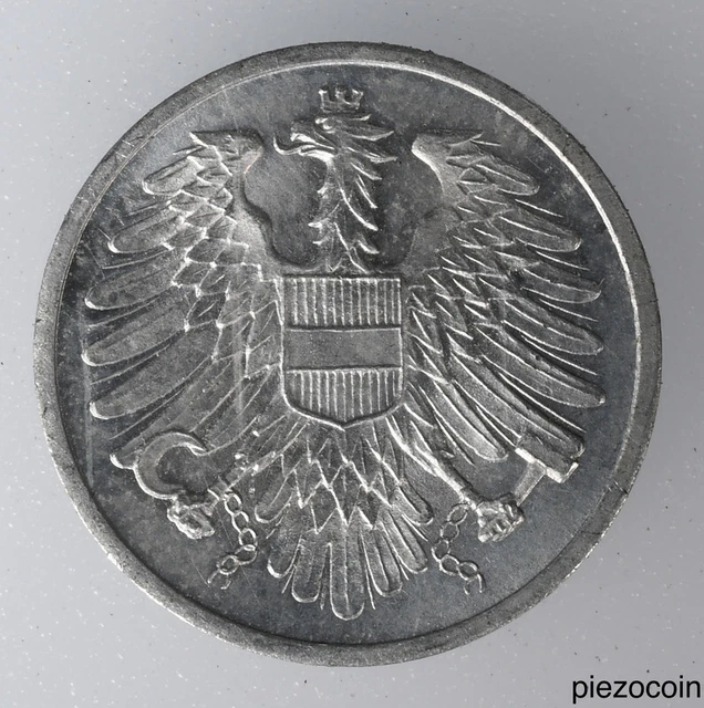 Austria 2 Groschen 1966, Eagle, Coin KM# 2876 Inv#A262 2