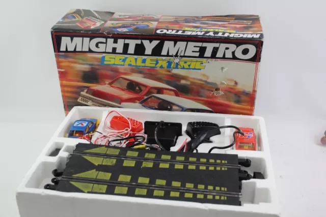 Vintage Scalextric Mighty Metro verpackt & komplett