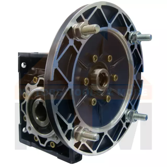 Worm Gearbox Type 40 B5 63 Input Flange 1:10 Ratio 10 Reduction