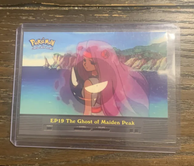 The Ghost of Maiden Peak EP19 Non-Holo Blue Label Topps Series 2 Pokemon Card