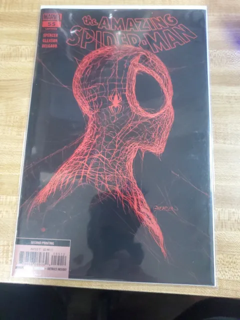 Amazing Spider-Man #55 Patrick Gleason 2nd Print Variant Marvel