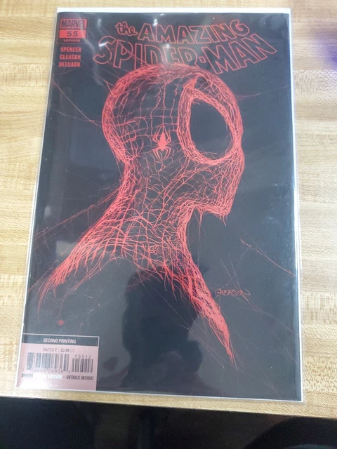 Amazing Spider-Man #55 Patrick Gleason 2nd Print Variant Marvel