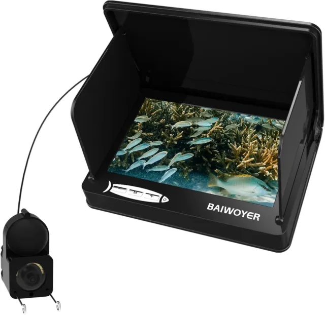 BAIWOYER Underwater Camera Fishing Monitor