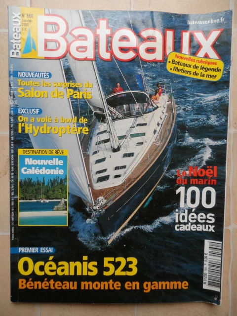 Bateaux N° 560  Janvier 2005  Salon Dec 2004  Tbe - Vgc
